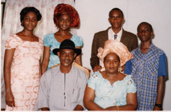 Typical Igbo Family with Extended Family Support System